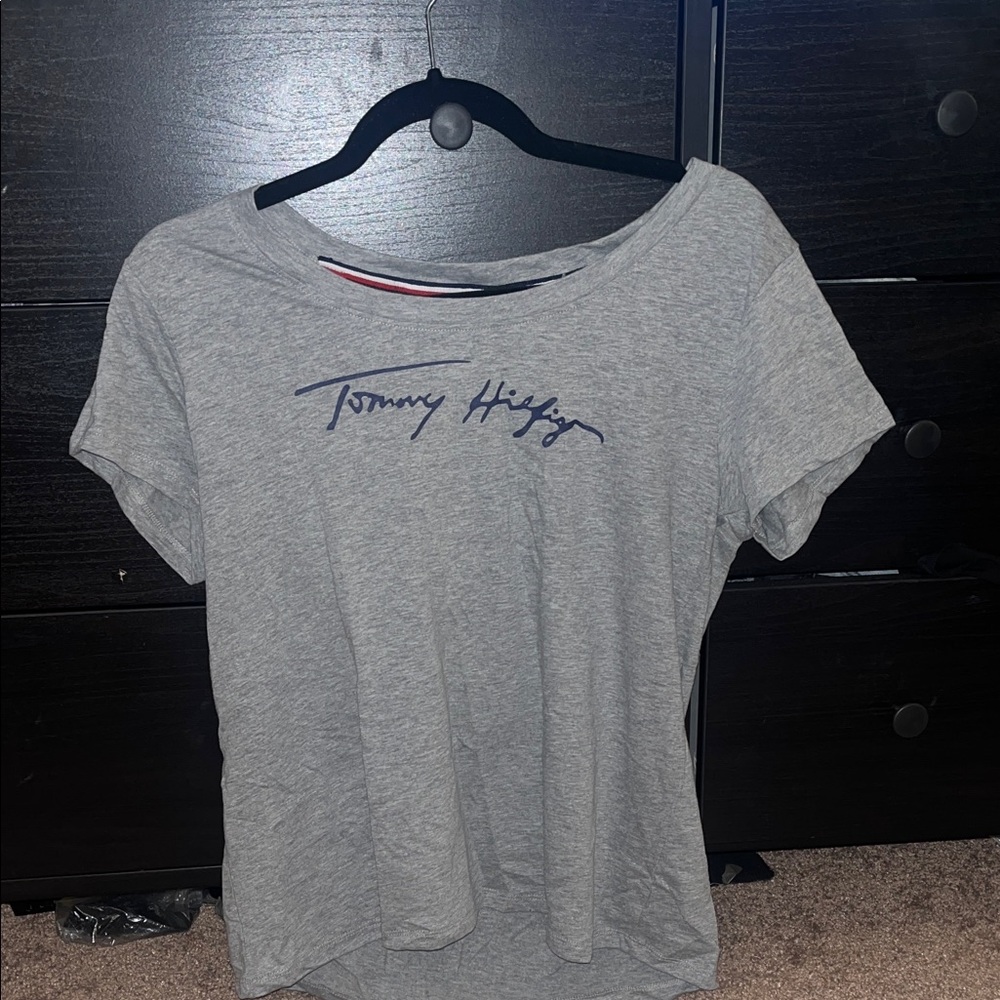 Tommy Hilfiger Gray Short Sleeve Tee